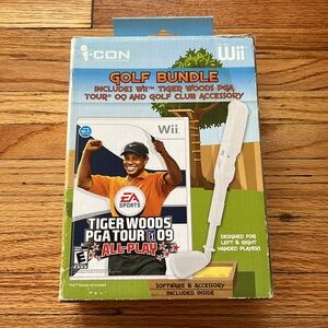 Nintendo Wii Golf Tiger Woods 09